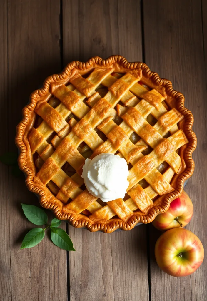 21 Grandma's Desserts That'll Make You Feel Like a Kid Again! - 1. Classic Apple Pie