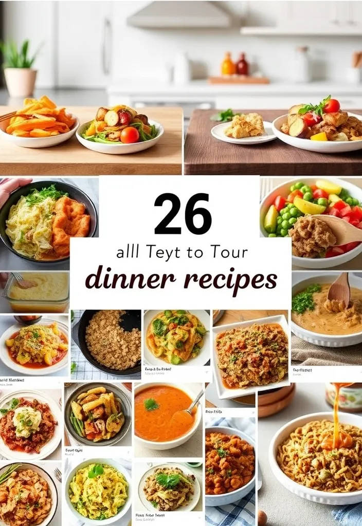 26 Easy Dinner Recipes Your Family Will Crave (You Won't Believe #15!) - Conclusion