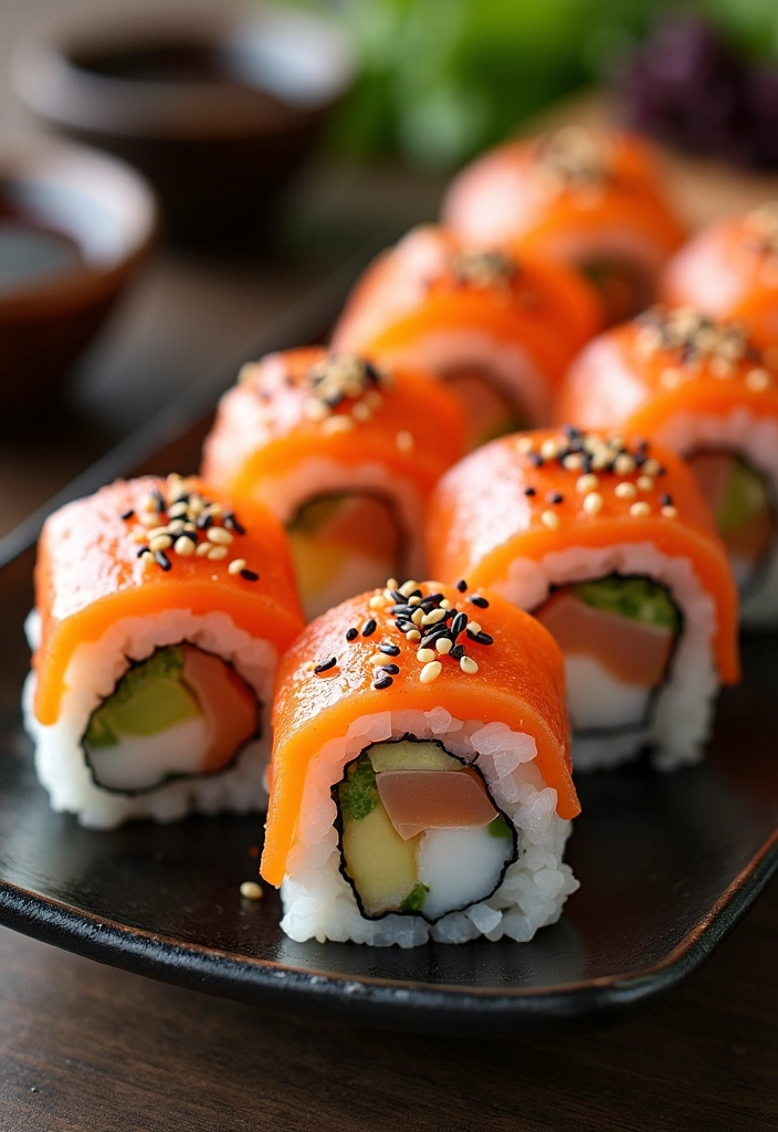 24 Easy Cooked Sushi Recipes You Can Make at Home (Even If You’re a Beginner!) - 13. Cooked Mackerel Sushi Rolls