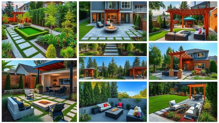 25 Modern Backyard Landscaping Ideas That Will Transform Your Outdoor Space Forever!