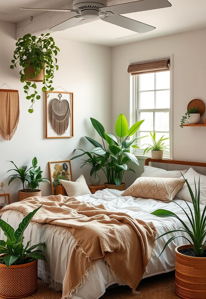 21 Plants in Bedroom Ideas That Will Transform Your Space into a Lush Oasis! - 20. Eco-Friendly Decor Choices