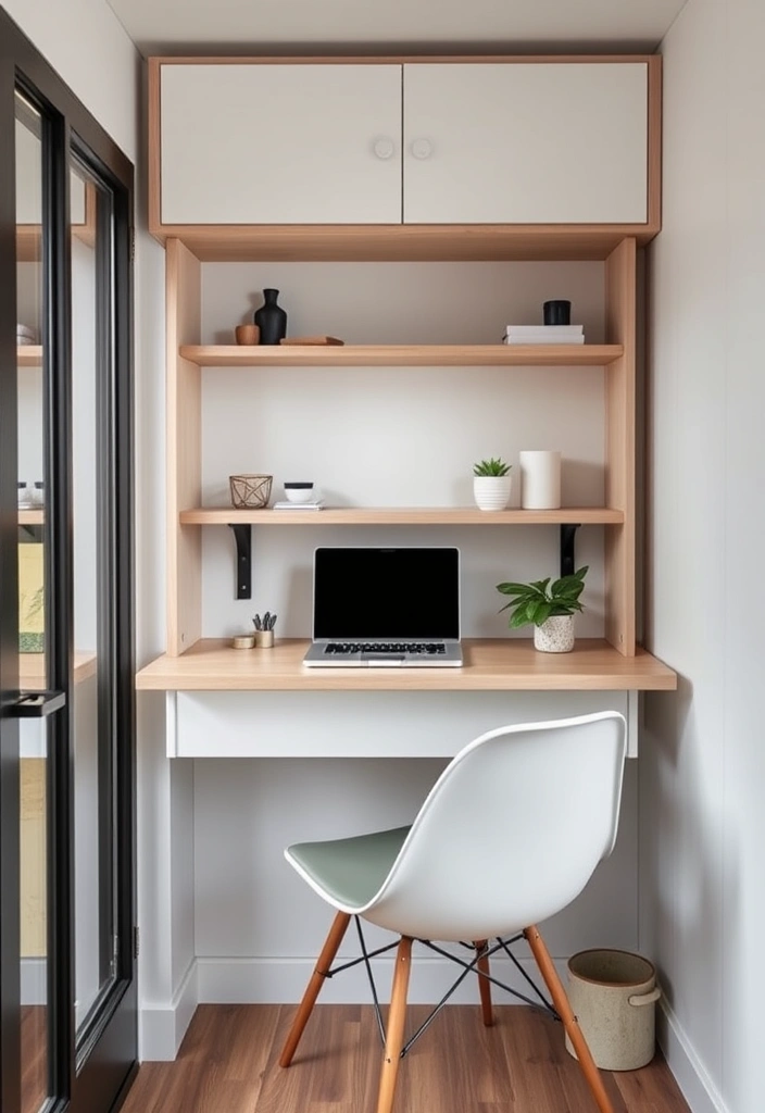 24 Inside Tiny Houses Ideas That Prove Less is More (You Won't Believe #10!) - 13. Wall-Mounted Desks