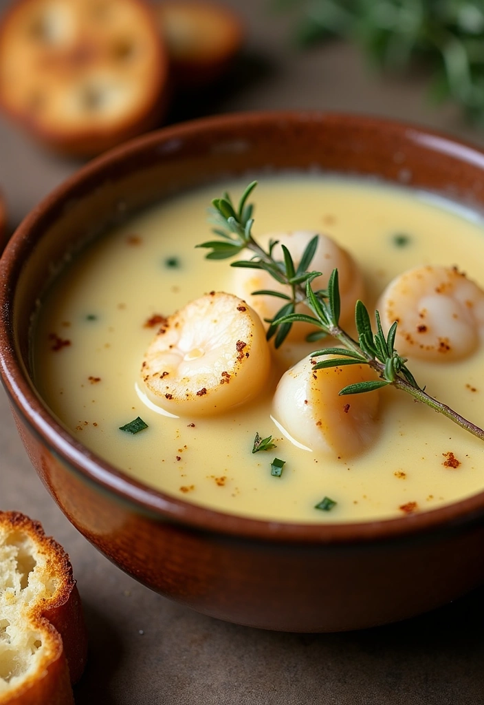 20 Easy Bay Scallop Recipes for Dinner That Will Impress Your Guests! - 6. Bay Scallop Chowder