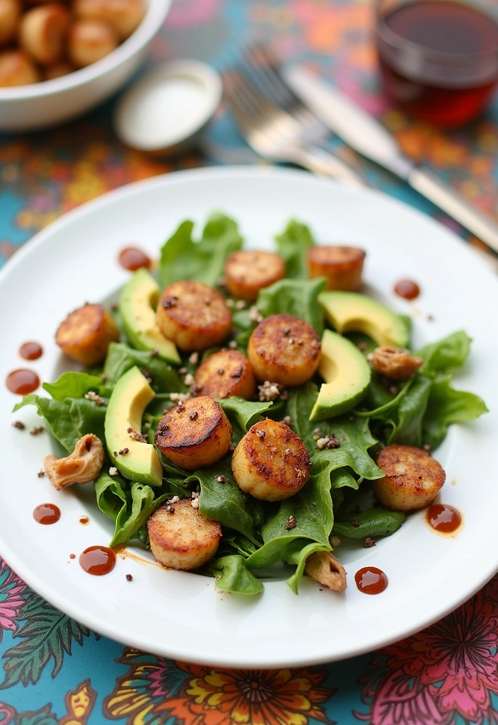 20 Easy Bay Scallop Recipes for Dinner That Will Impress Your Guests! - 7. Bay Scallop Salad