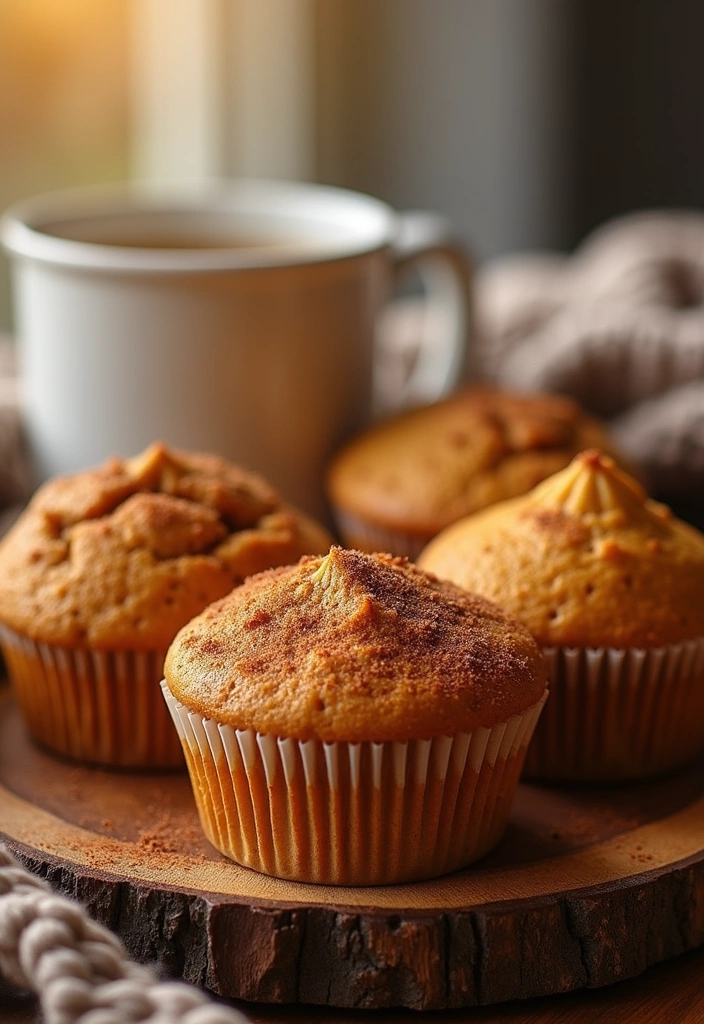 20 Easy Desserts with Pumpkin Puree That Will Blow Your Mind! - 1. Pumpkin Spice Muffins