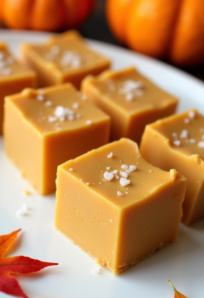 20 Easy Desserts with Pumpkin Puree That Will Blow Your Mind! - 8. Pumpkin Fudge