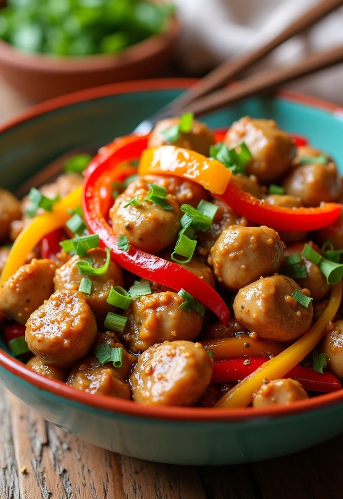 20 Low Calorie High Protein Meals with Ground Turkey That Will Transform Your Dinner Routine! - 20. Turkey and Bell Pepper Stir-Fry