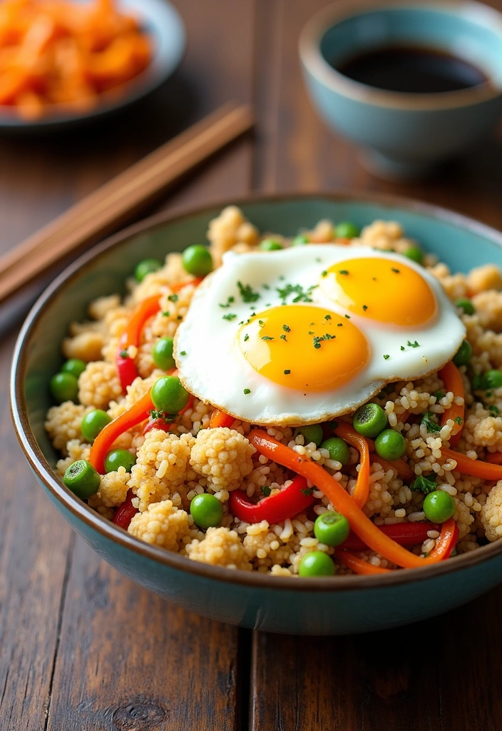 20 Meal Prep Ideas for Low Carb High Protein Lovers (You’ll Want to Try #5!) - 6. Cauliflower Fried Rice