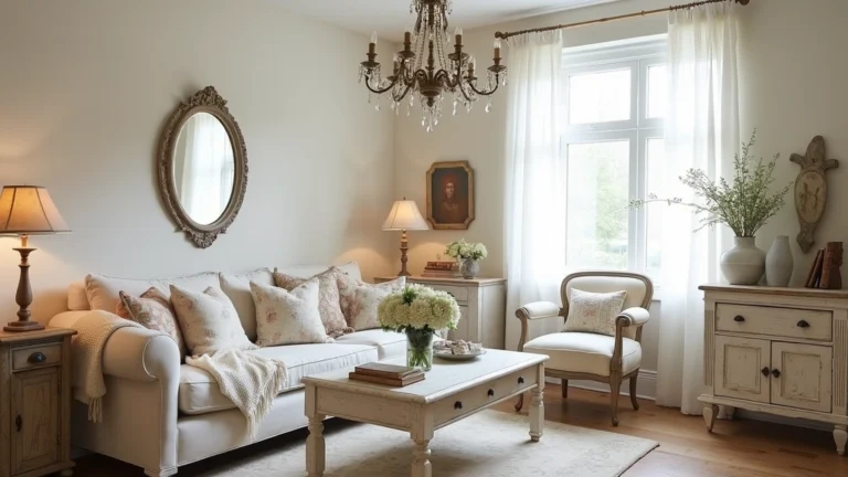 20 Shabby Chic Living Room Ideas That’ll Make You Fall in Love Again!