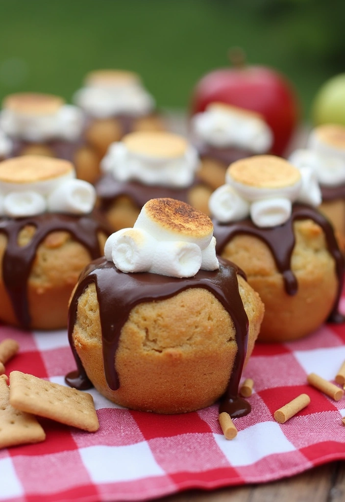 21 Apple Pie Bombs Recipes That Will Blow Your Mind (You Won't Believe #5!) - 19. S'mores Apple Pie Bombs