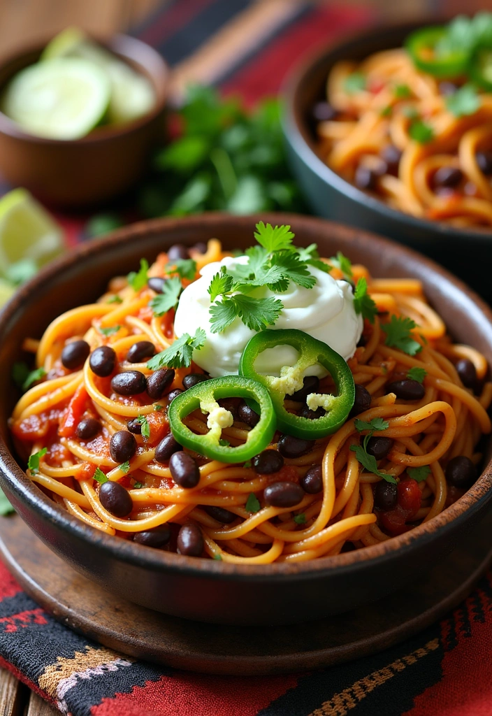 21 Cowboy Spaghetti Recipes That Will Make Dinner Time a Breeze (You’ll Love #5!) - 2. Tex-Mex Cowboy Spaghetti