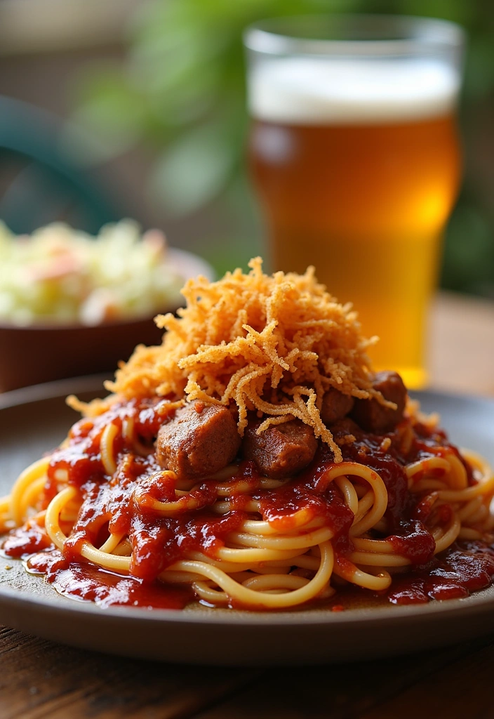 21 Cowboy Spaghetti Recipes That Will Make Dinner Time a Breeze (You’ll Love #5!) - 3. BBQ Cowboy Spaghetti