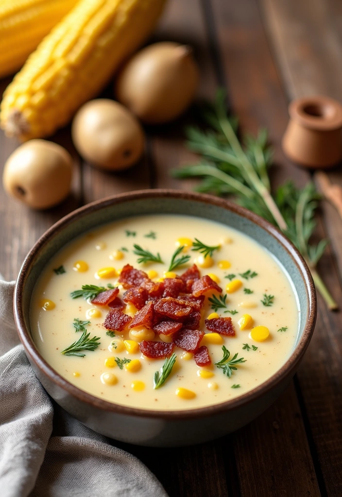 21 Cozy Winter Soup Recipe Ideas That'll Keep You Warm All Season! - 14. Creamy Potato and Corn Chowder