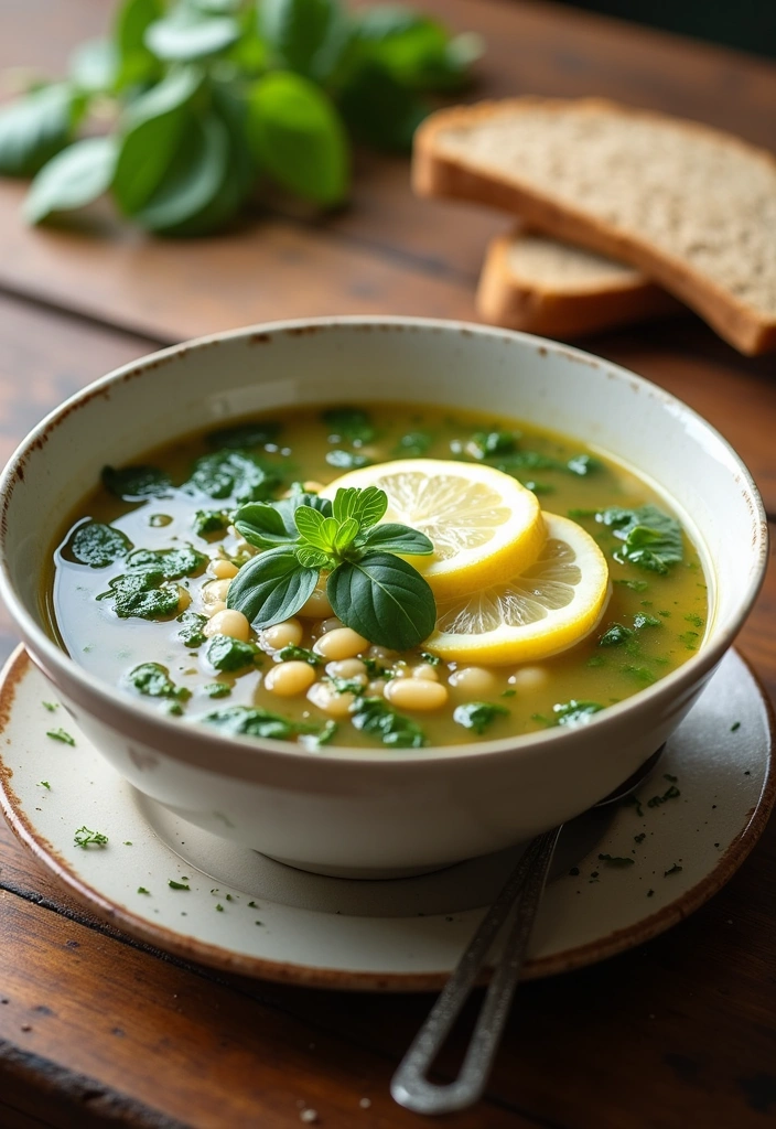 21 Cozy Winter Soup Recipe Ideas That'll Keep You Warm All Season! - 17. Spinach and White Bean Soup