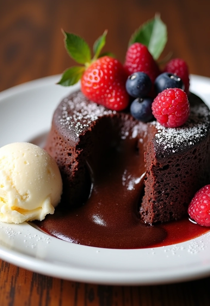 21 Delicious Dinners for Date Night That Will Impress Your Partner! - 15. Chocolate Lava Cake