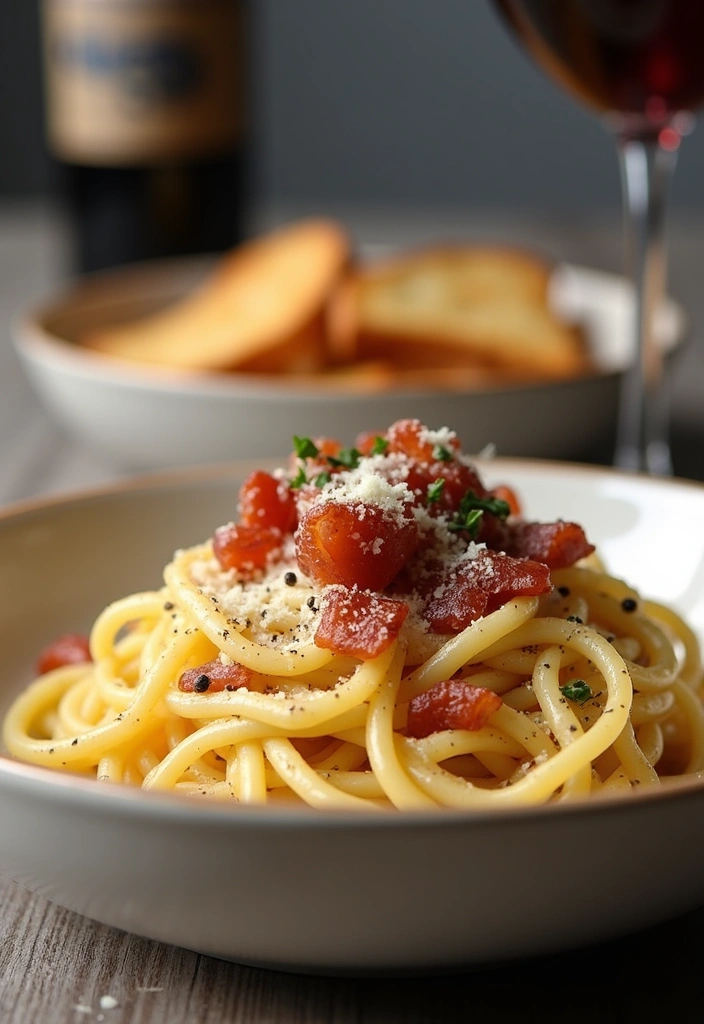 21 Delicious Dinners for Date Night That Will Impress Your Partner! - 3. Spaghetti Carbonara