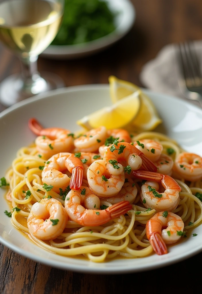 21 Delicious Dinners for Date Night That Will Impress Your Partner! - 6. Shrimp Scampi