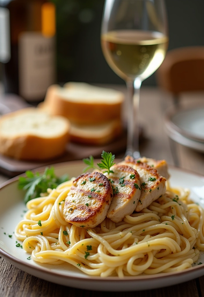 21 Delicious Dinners for Date Night That Will Impress Your Partner! - 8. Chicken Alfredo