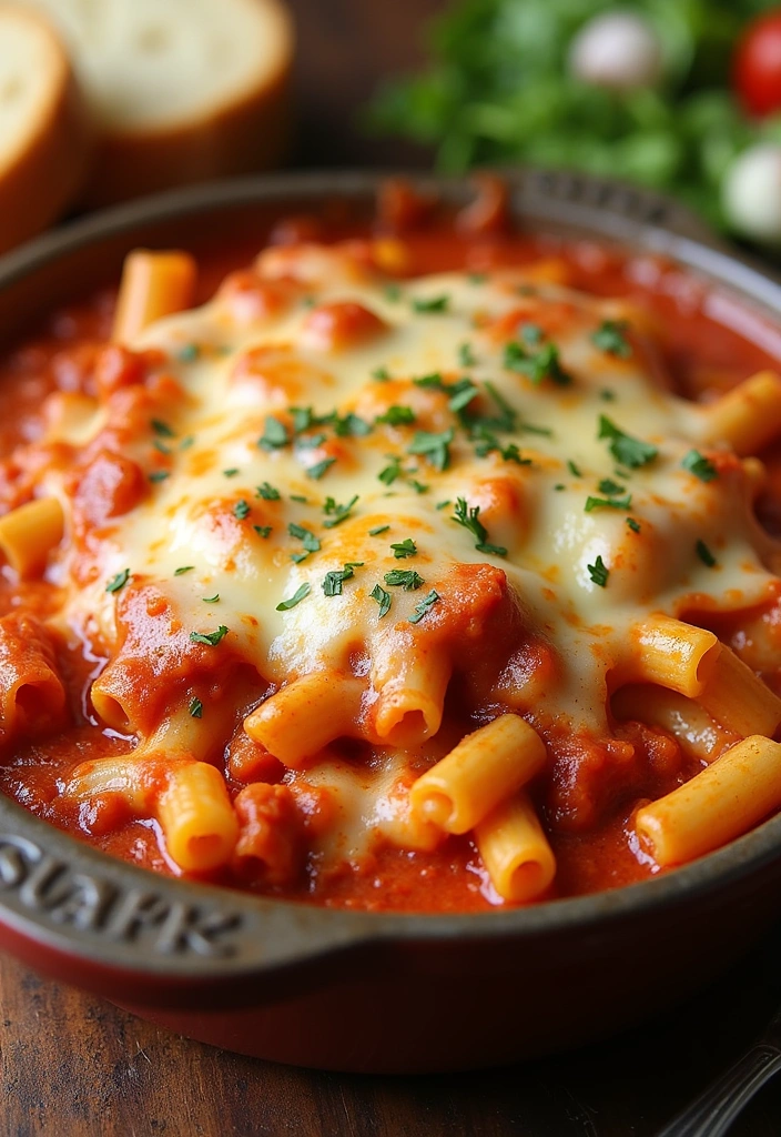 21 Delicious Dinners for Date Night That Will Impress Your Partner! - 9. Baked Ziti