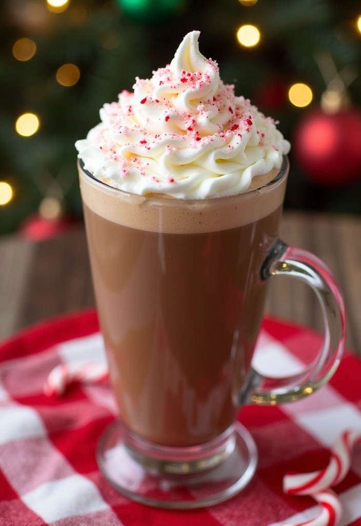 21 Easy Hot Winter Drink Ideas That'll Warm Your Soul (You Won't Believe #9!) - 4. Peppermint Mocha