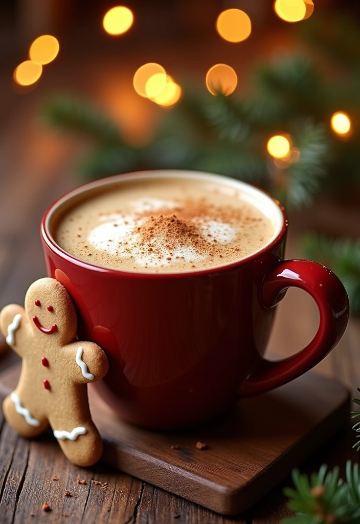 21 Easy Hot Winter Drink Ideas That'll Warm Your Soul (You Won't Believe #9!) - 5. Gingerbread Latte