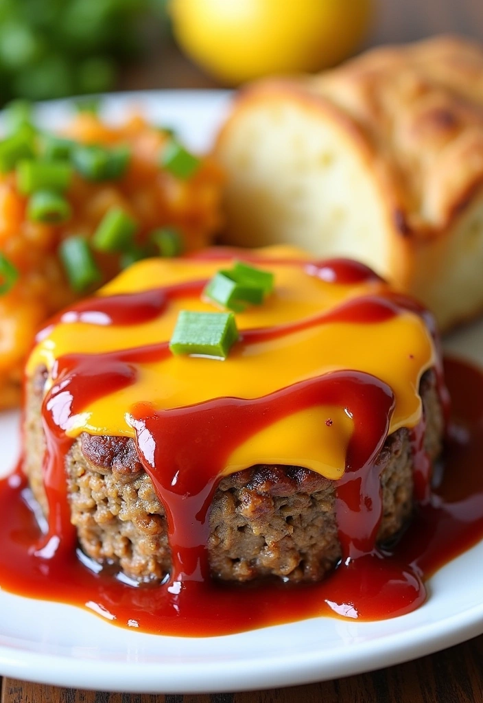 21 One Pot Ninja Foodi Meatloaf and Potatoes Recipes You Need to Try Tonight! - Cheeseburger Ninja Foodi Meatloaf with Loaded Potato Casserole