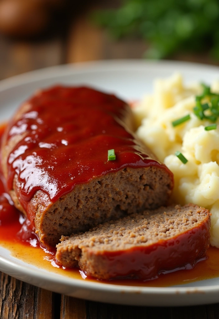 21 One Pot Ninja Foodi Meatloaf and Potatoes Recipes You Need to Try Tonight! - Classic Ninja Foodi Meatloaf with Garlic Mashed Potatoes