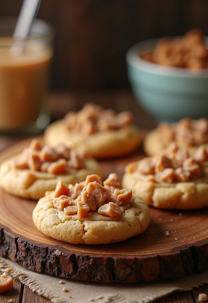 21 Peanut Butter Cookies Recipes That'll Make You Forget All Other Desserts! (You Won't Believe #10!) - 13. Peanut Butter Toffee Cookies