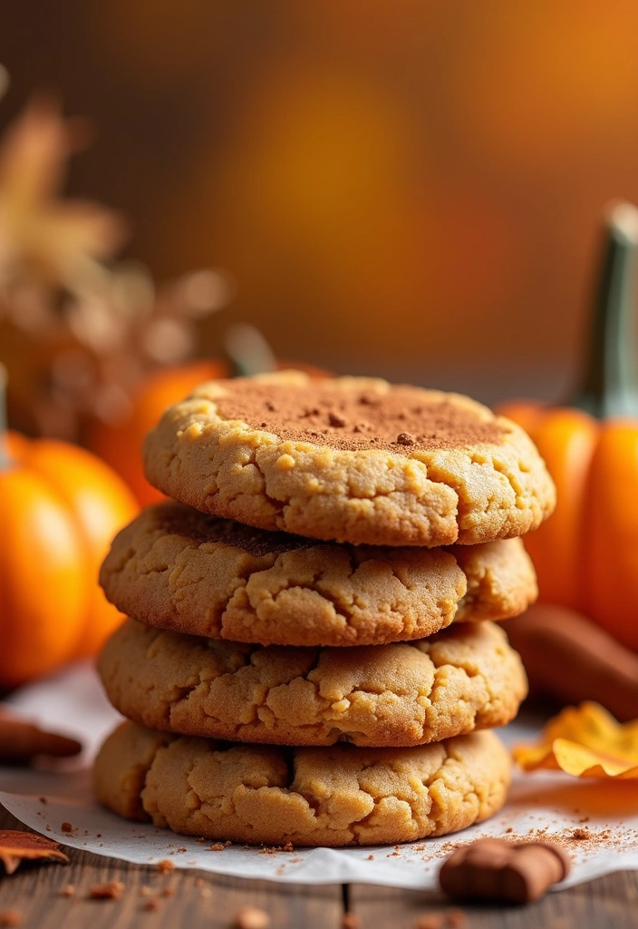 21 Peanut Butter Cookies Recipes That'll Make You Forget All Other Desserts! (You Won't Believe #10!) - 8. Peanut Butter Pumpkin Cookies