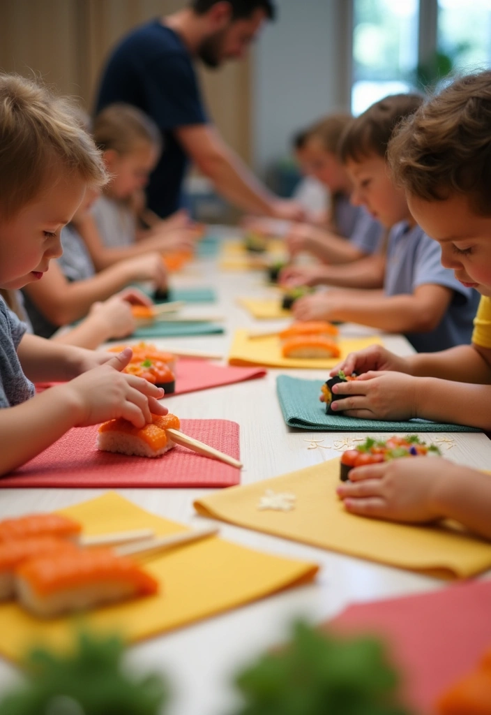 21 Quick and Easy Kid-Friendly Dinners That Will Make Dinner Time a Breeze! - 12. Homemade Sushi Rolls