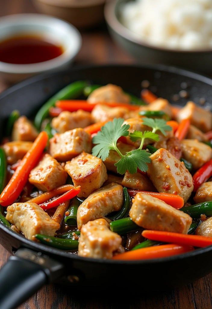 21 Quick and Easy Kid-Friendly Dinners That Will Make Dinner Time a Breeze! - 16. Chicken Stir-Fry