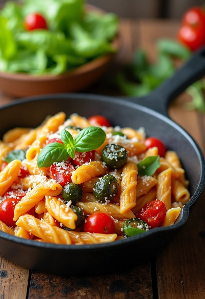 21 Quick and Easy Kid-Friendly Dinners That Will Make Dinner Time a Breeze! - 3. One-Pan Pasta Primavera