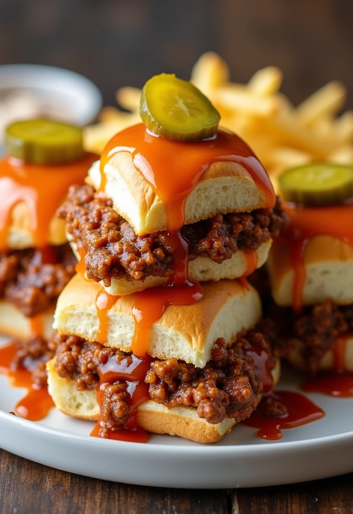 21 Quick and Easy Kid-Friendly Dinners That Will Make Dinner Time a Breeze! - 8. Sloppy Joe Sliders