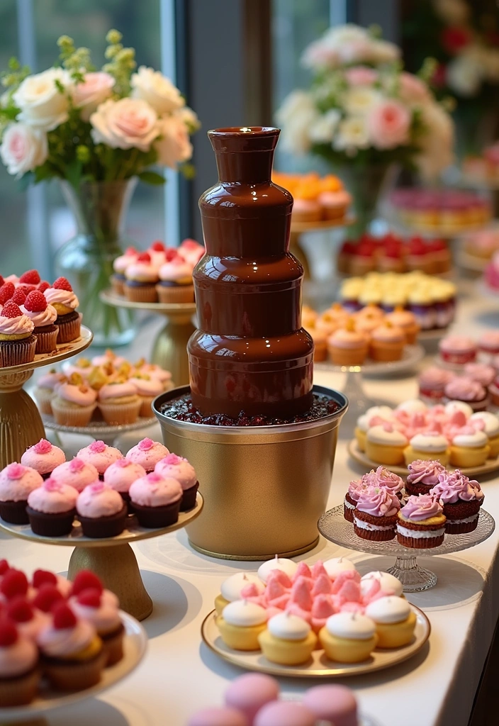 21 Wedding Reception Food Ideas That Will Leave Your Guests Raving! - 5. Decadent Dessert Bar