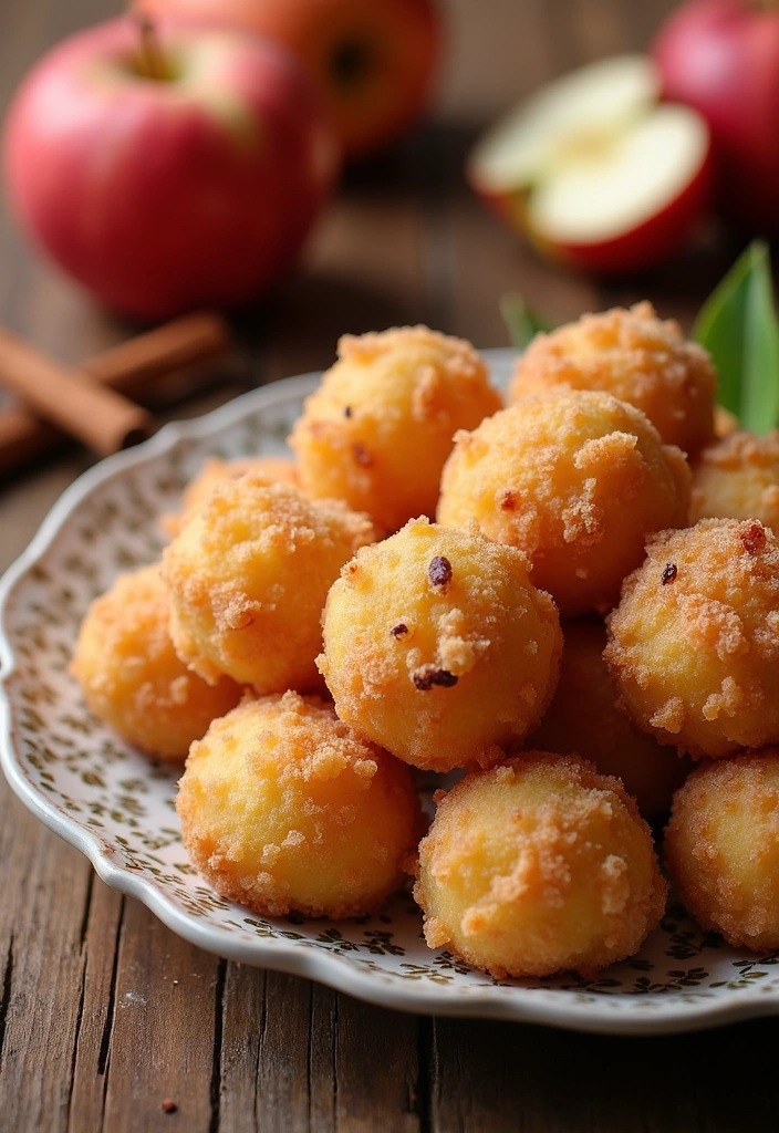 22 Apple Fritter Bites Recipes That Will Make You Drool (You Won't Believe #11!) - 17. Apple Fritter Bites with Cardamom