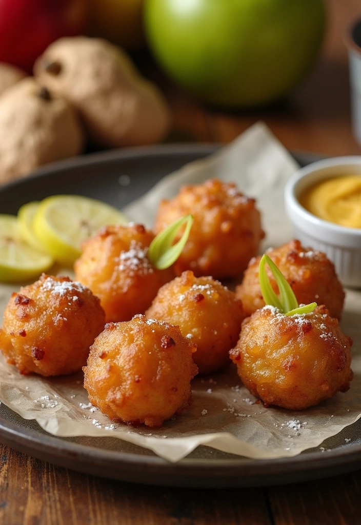 22 Apple Fritter Bites Recipes That Will Make You Drool (You Won't Believe #11!) - 19. Apple Fritter Bites with Ginger