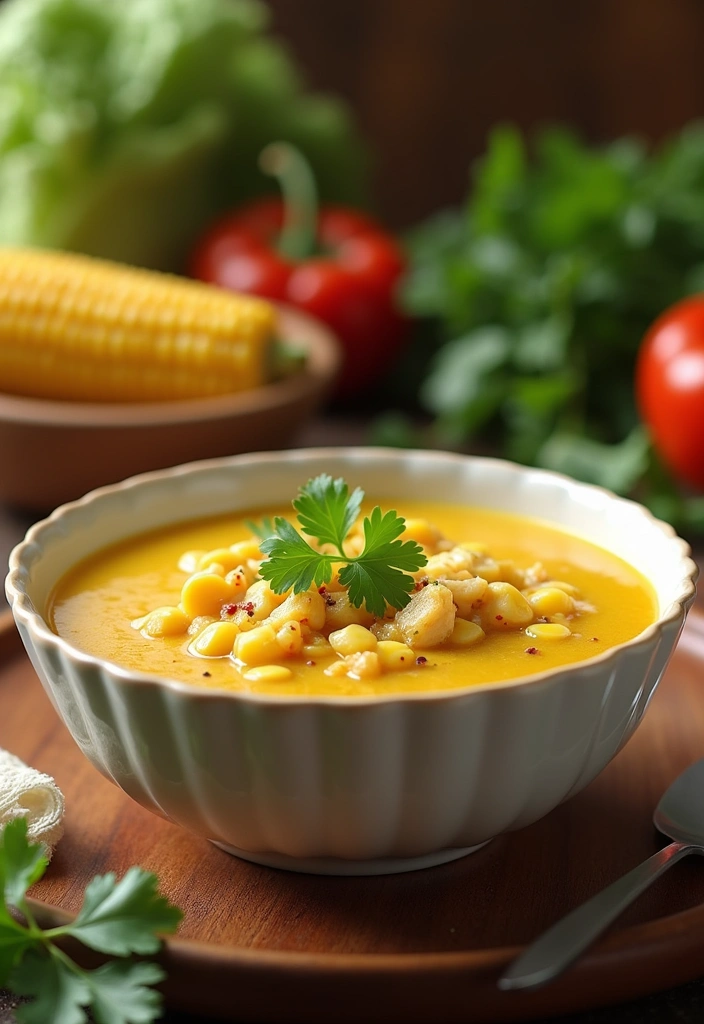 22 Cozy Comforting Crockpot Soup Ideas to Warm Your Soul (You Won't Believe #16!) - 22. Sweet Corn and Chicken Soup