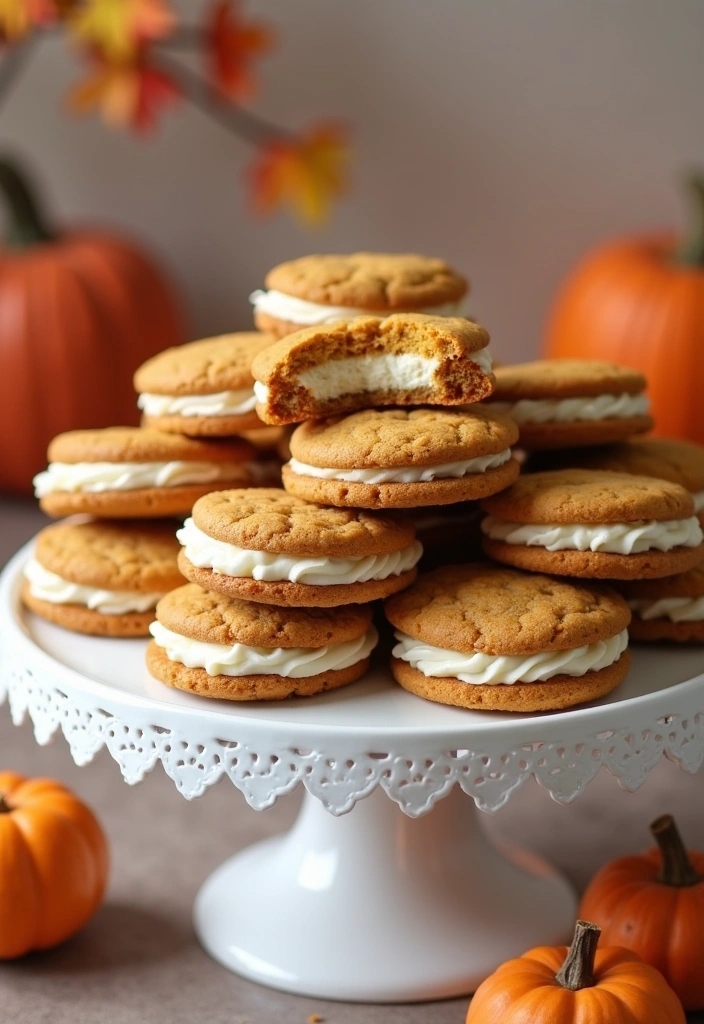 22 Crumbl Pumpkin Pie Cookies Recipes You Need to Try This Fall! - 12. Pumpkin Pie Cheesecake Cookies