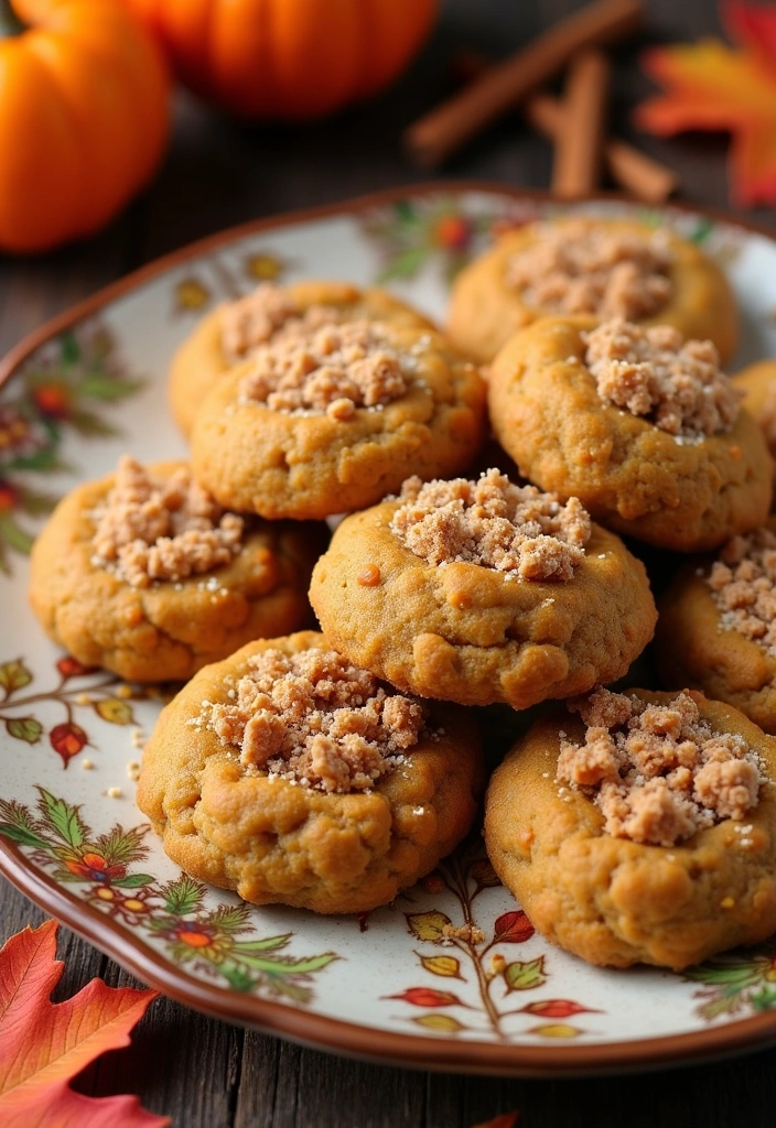 22 Crumbl Pumpkin Pie Cookies Recipes You Need to Try This Fall! - 14. Pumpkin Pie Crunch Cookies