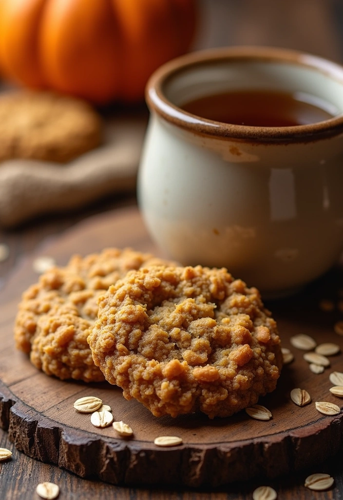 22 Crumbl Pumpkin Pie Cookies Recipes You Need to Try This Fall! - 6. Pumpkin Oatmeal Crumbl Cookies