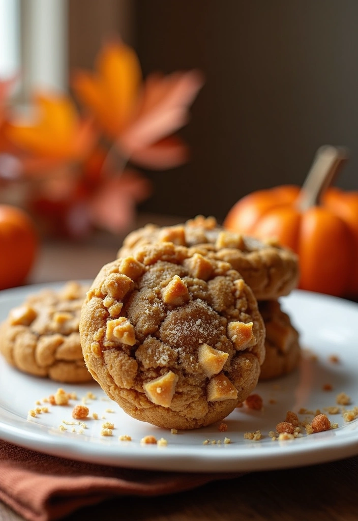 22 Crumbl Pumpkin Pie Cookies Recipes You Need to Try This Fall! - 7. Pumpkin Pie Crumble Cookies