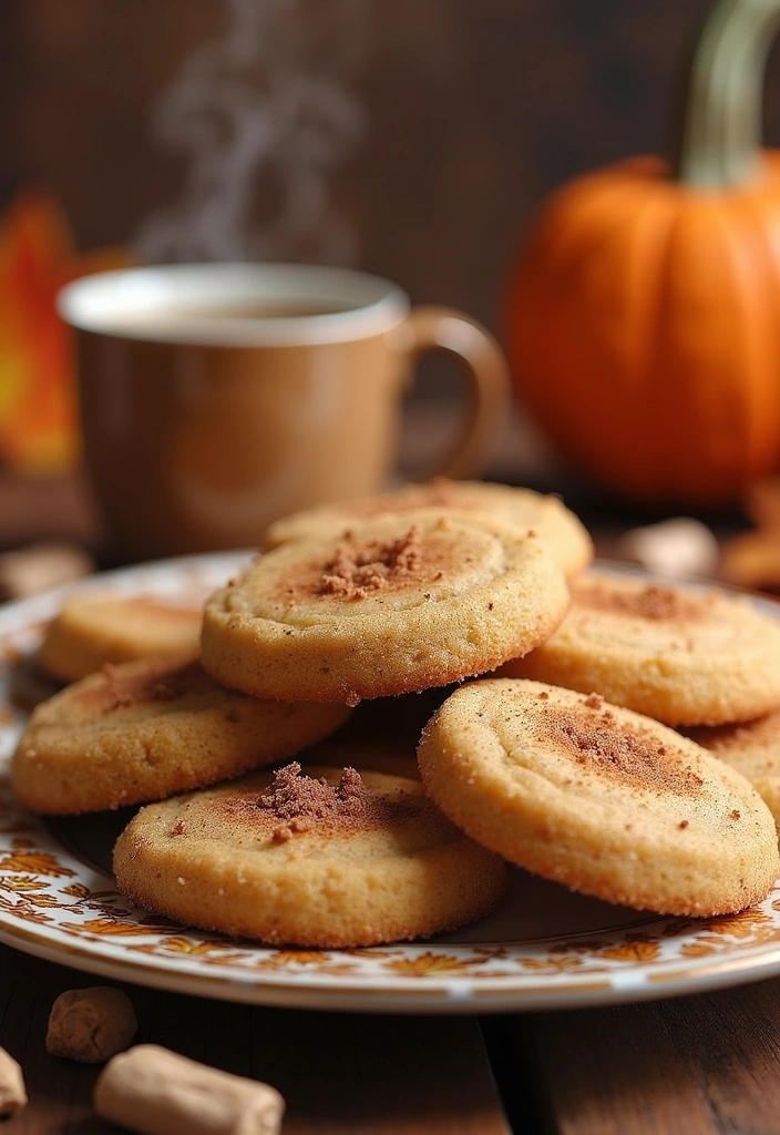 22 Crumbl Pumpkin Pie Cookies Recipes You Need to Try This Fall! - 8. Pumpkin Pie Snickerdoodles