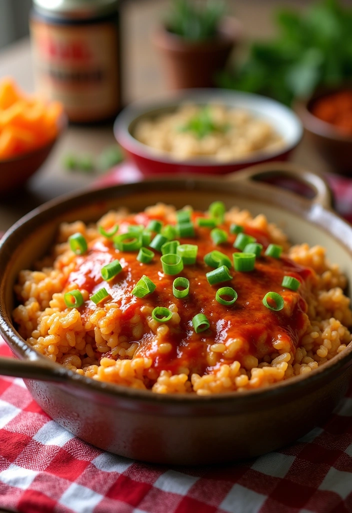 22 Gluten Free Chicken Rice Casserole Recipes That'll Change Your Dinner Game! - 5. BBQ Chicken Rice Casserole