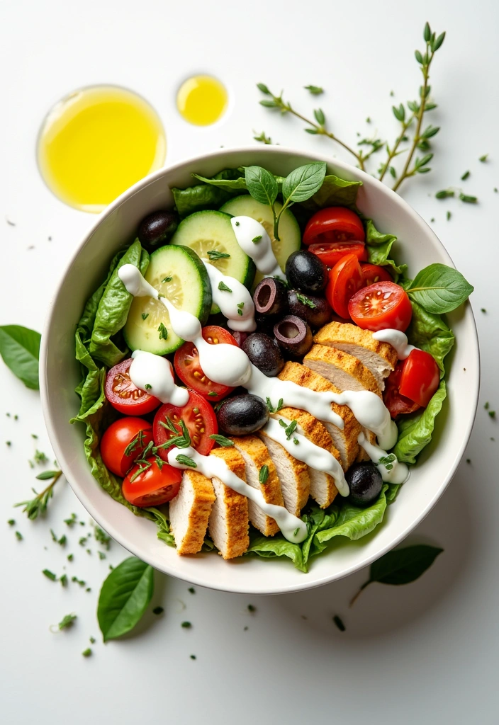 22 Healthy Chicken Bowl Recipes That Will Make You Feel Amazing! - 2. Mediterranean Chicken Bowl