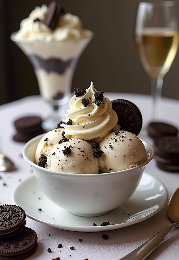 22 Mind-Blowing Ninja Creami Oreo Ice Cream Recipes You Need to Try Right Now! - Oreo Cheesecake Ice Cream