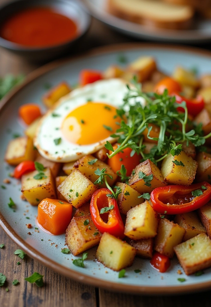 22 Mouthwatering Boiled Egg Recipes That Are Easier Than You Think! - 16. Egg and Potato Hash