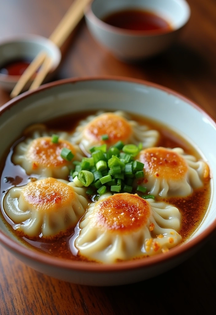 22 Must-Try Gyoza Soup Recipes That Will Warm Your Soul! - 1. Classic Gyoza Soup