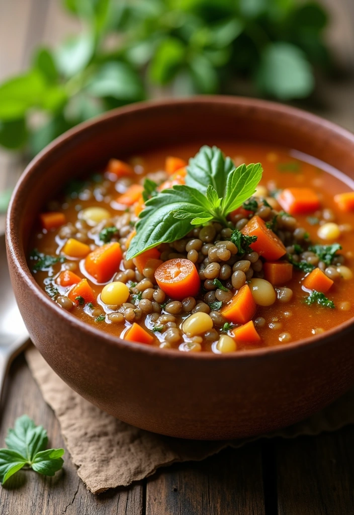 22 Ninja Foodi Soup Recipes That Will Warm Your Soul (You'll Love #10!) - 8. Lentil Soup