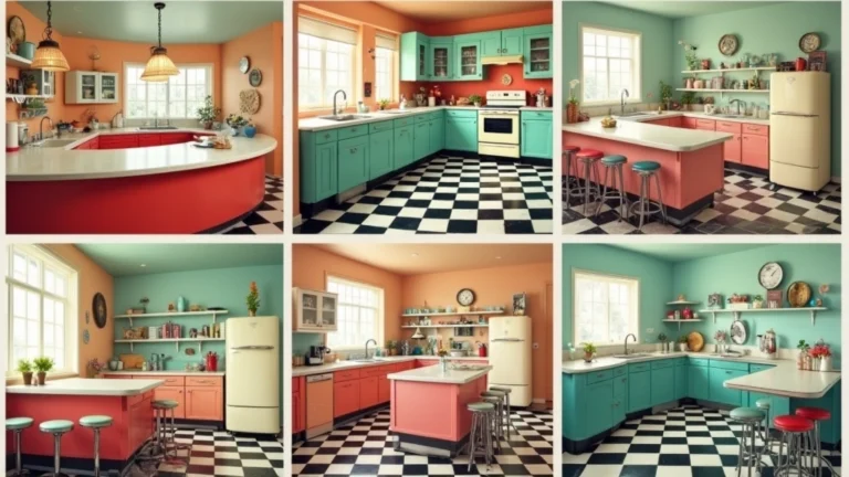 22 Perfect 1950s Kitchen Ideas That’ll Make You Feel Like You Just Stepped into a Time Machine!