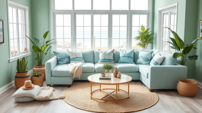 23 Blue and Green Living Room Ideas That’ll Transform Your Space into a Coastal Paradise!